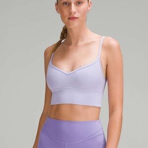 Lululemon Align Sweetheart Bra - Lilac Smoke